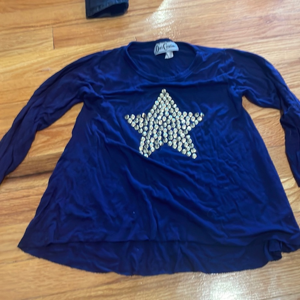 Dori creations star studded shirt